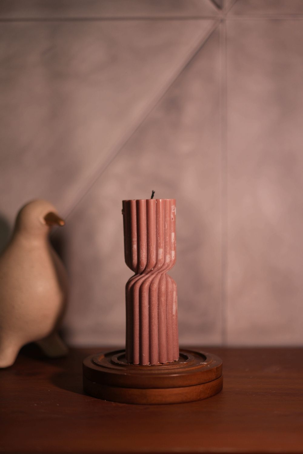 Hourglass Candle