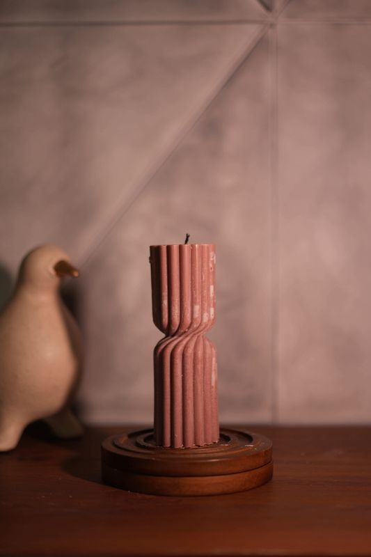 Hourglass Candle