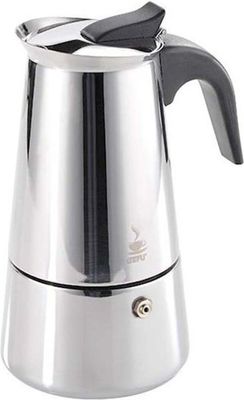 GEFU Espressomaker EMILIO - percolator - zilver - 4 kopjes