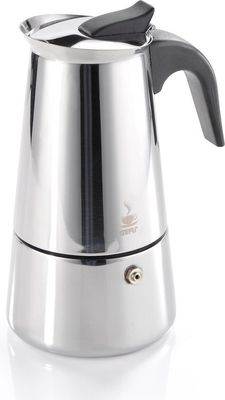GEFU Espressomaker EMILIO - percolator -zilver - 6 kopjes