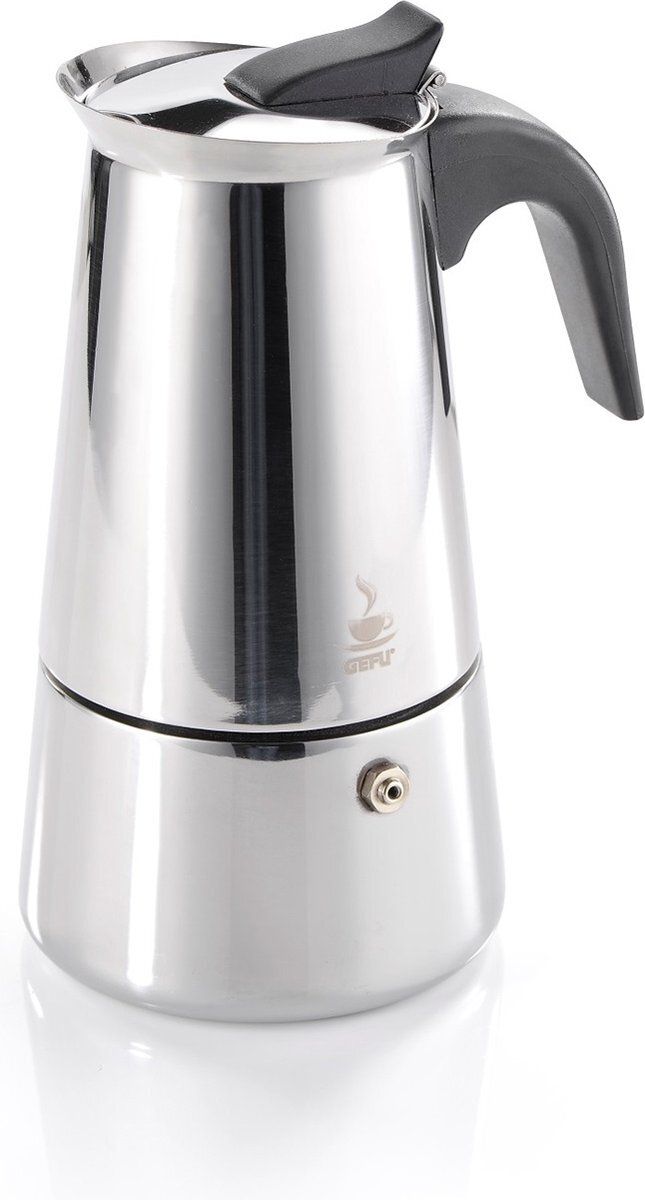 GEFU Espressomaker EMILIO - percolator - zilver - 2 kopjes