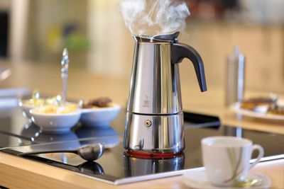 GEFU Espressomaker EMILIO - percolator - zilver - 2 kopjes