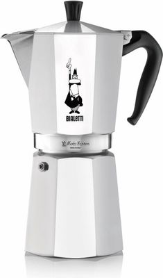 Bialetti Moka Express - percolator - zilver - 18 kopjes