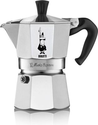 Bialetti Moka Express - percolator - zilver - 4 kopjes