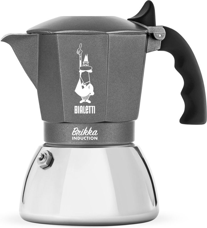 Bialetti Brikka Induction - percolator - zwart - 4 kopjes