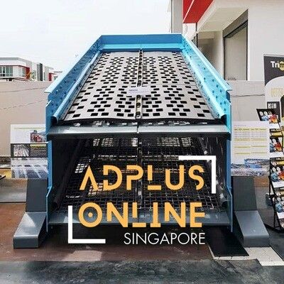 ADplus 2512 Vibrating Screen with 7.5kW Electrical Motor