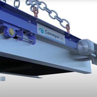 Self-Cleaning Cross Belt Twin Pole Overband Magnet 600mm