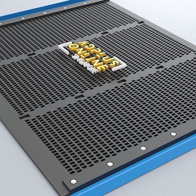 Cross-Tensioned Rubber Mesh 1200mm to 1500mm O/H (Product Sizes 10mm to 14mm)