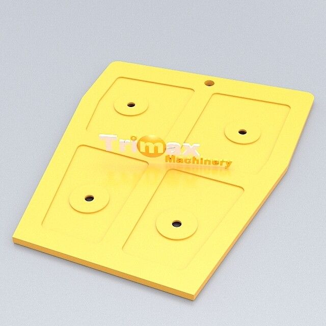 ASD-V3625II Upper Side Liner (2 Pcs per Crusher), Wear Life: Long Life Yellow Mn18Cr2