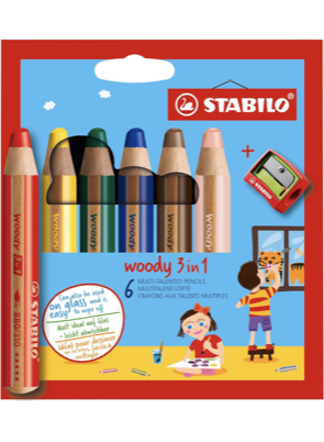 Lot crayons de couleurs basique effaçables