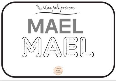 Fiche &quot;Mon joli prénom&quot;