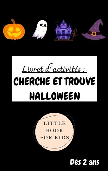 Livret d’activité &quot;cherche et trouve Halloween&quot;