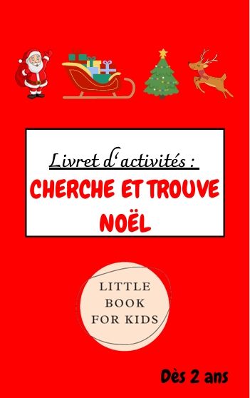 Livret d’activité &quot;cherche et trouve Noël&quot;