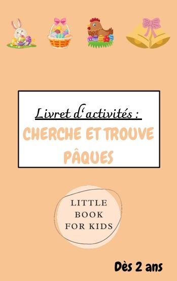 Livret d’activité &quot;cherche et trouve Pâques&quot;