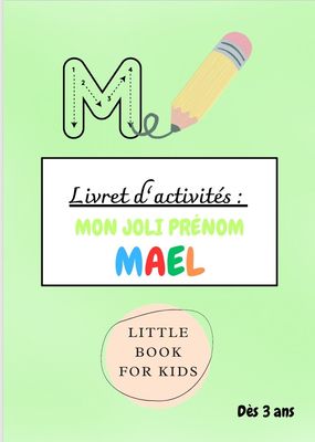 Livret d&#39;activité &quot;Mon joli prénom&quot;