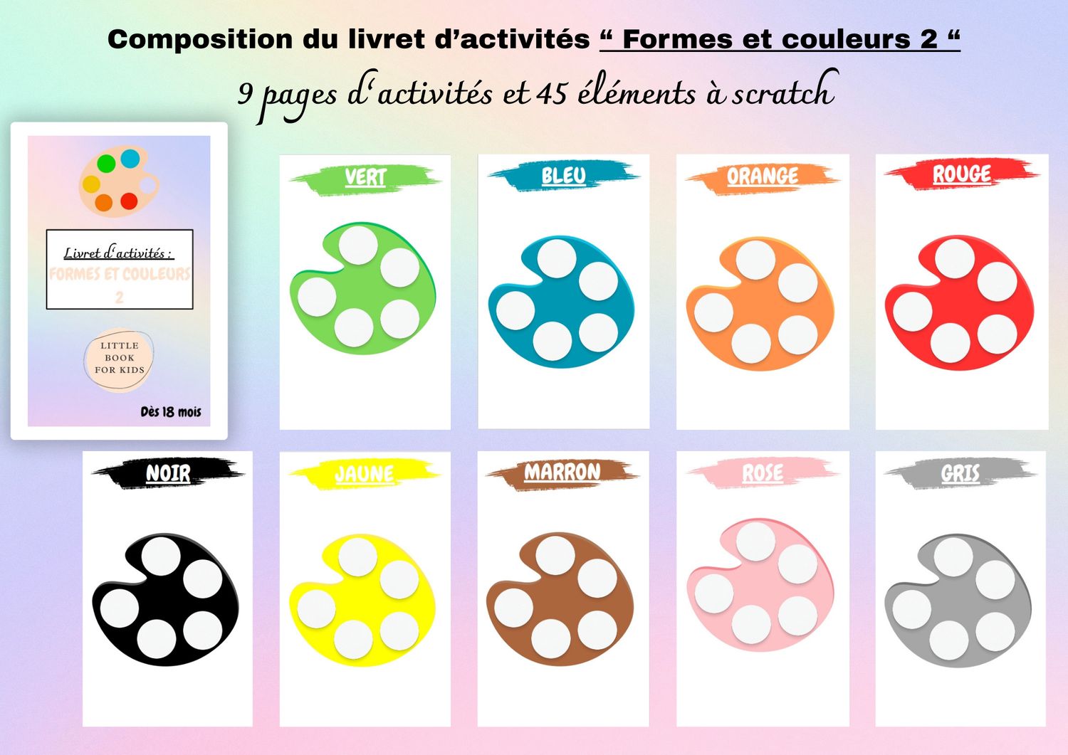 Livret &quot;Formes et couleurs 2&quot;