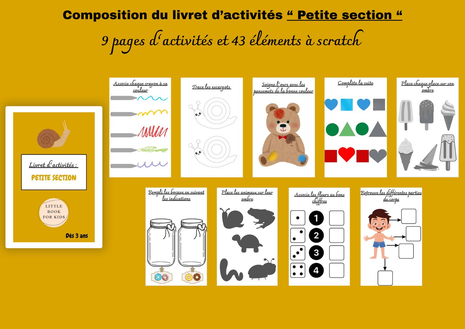 Livret d’activité : Petite section PDF