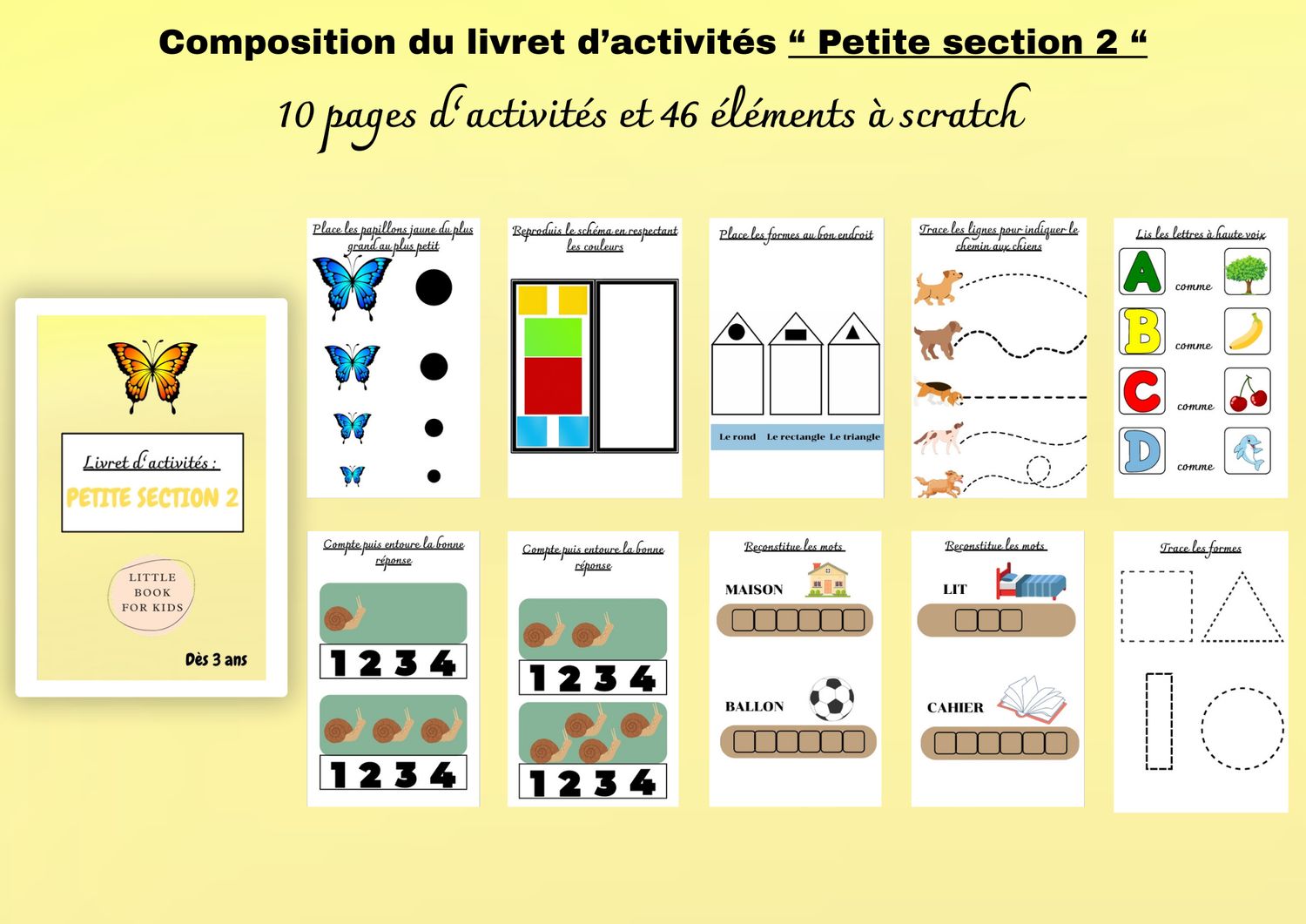 Livret d’activité « petite section 2 »