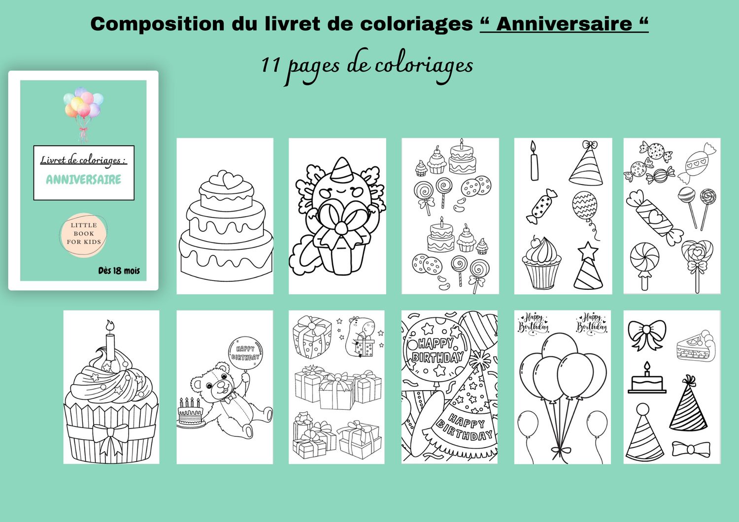 Pack Anniversaire
