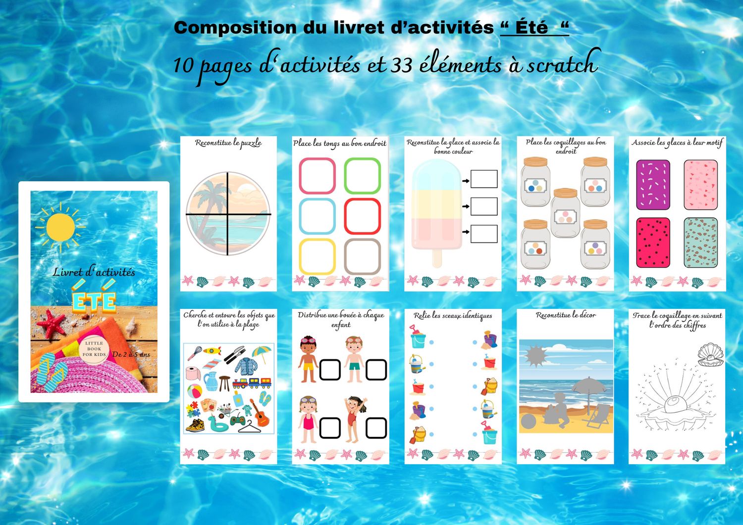 Livret d&#39;activité &quot;Été&quot; PDF