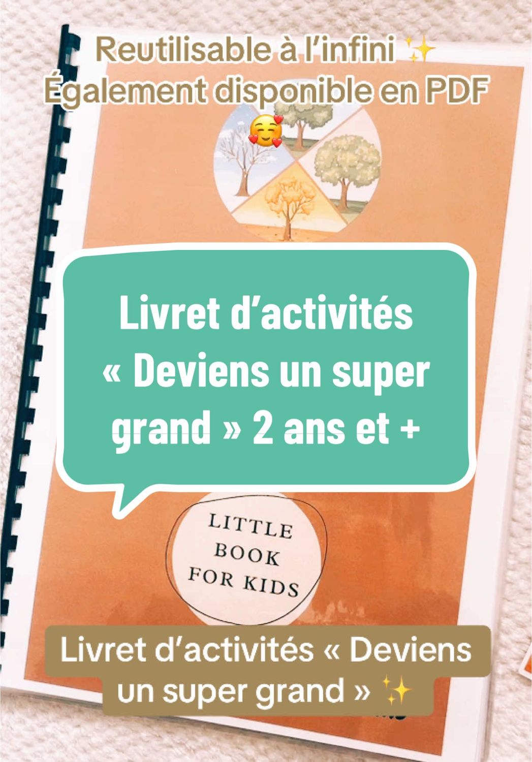 Livret d&#39;activité &quot;deviens un super grand&quot; PDF