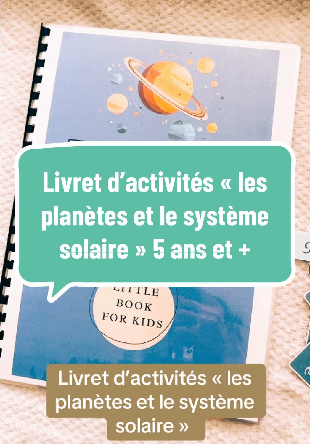 Livret d&#39;activité &quot;les planètes et système solaire&quot; PDF