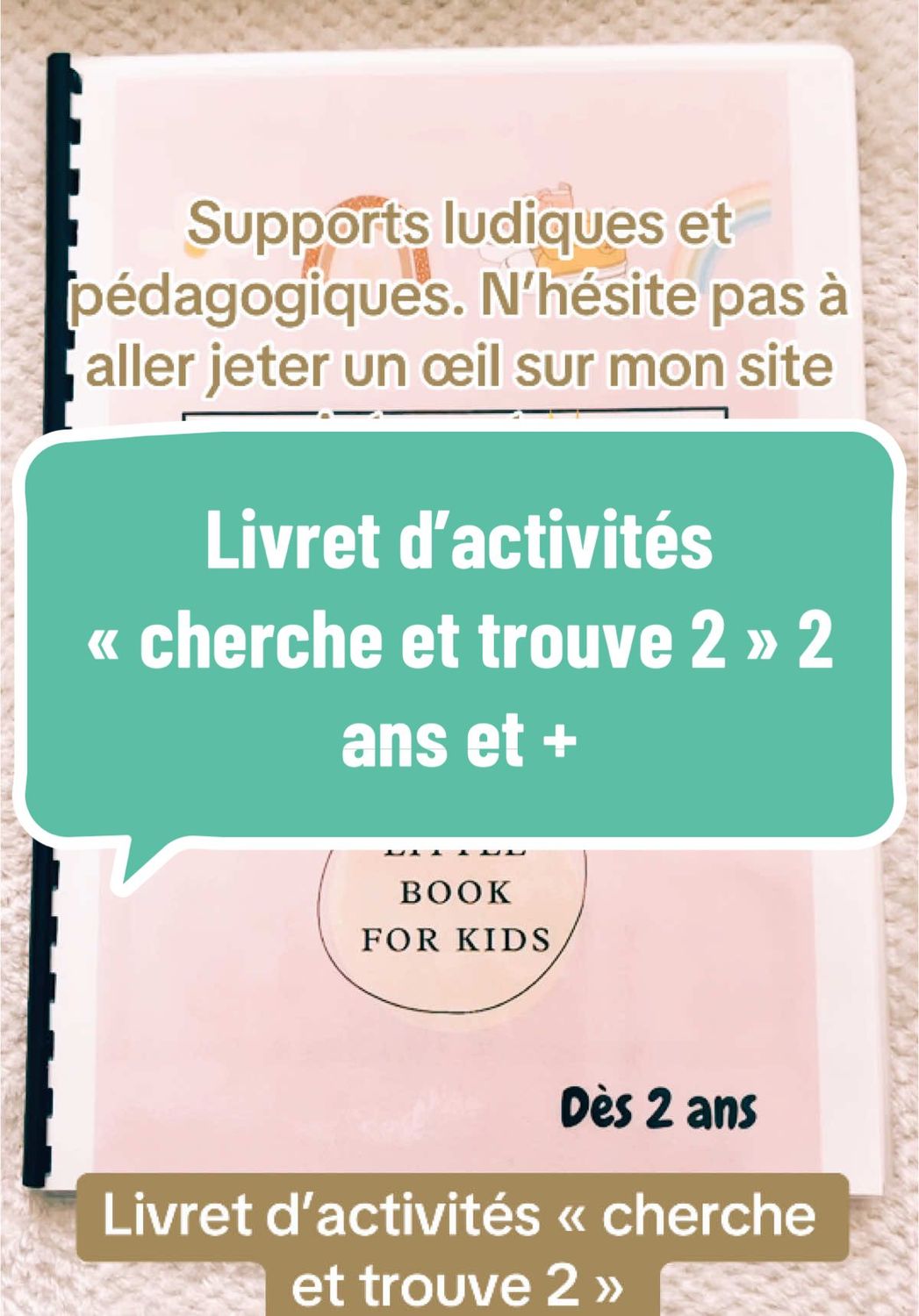 Livret d’activité &quot;cherche et trouve 2&quot;