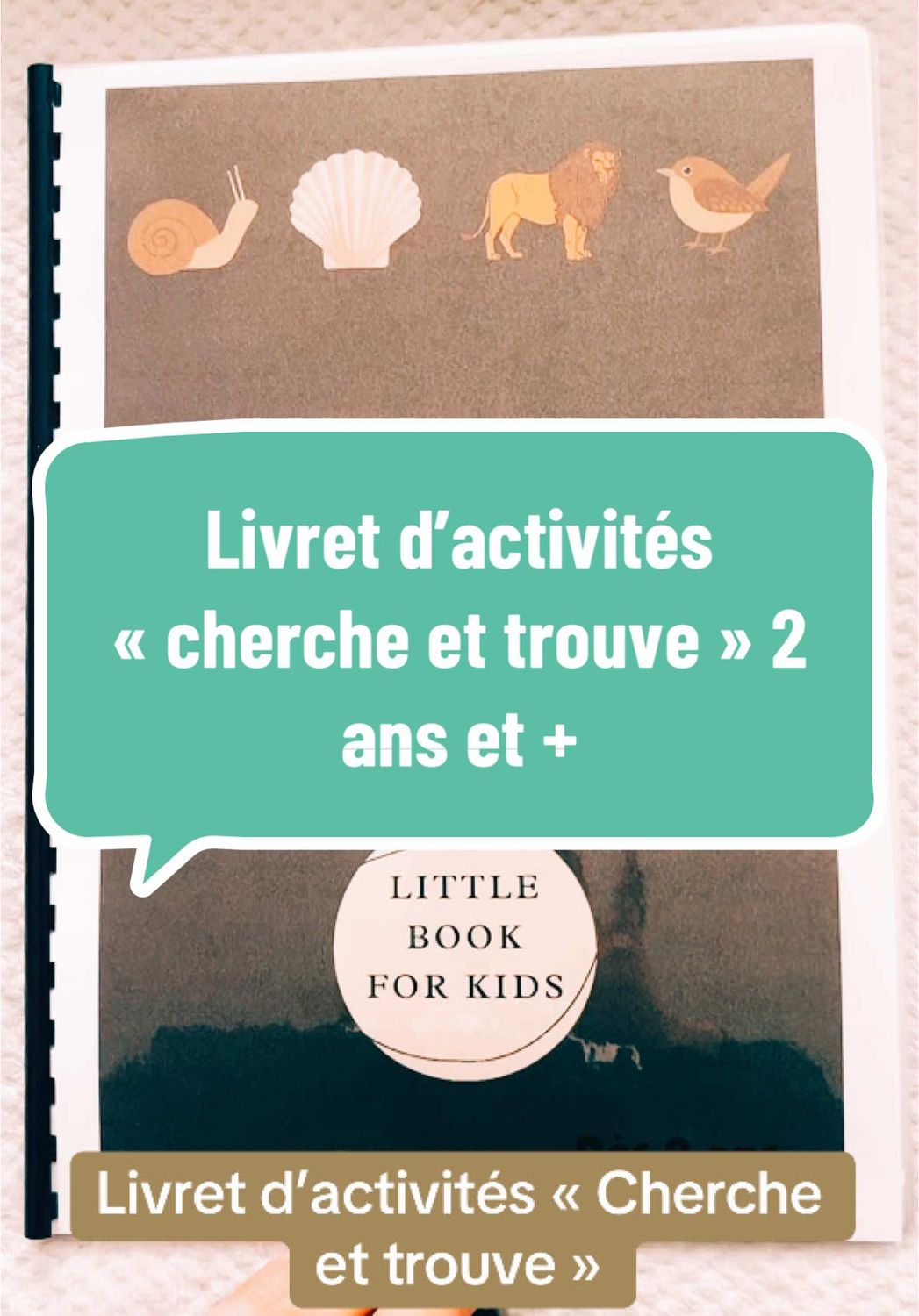 Livret d’activité &quot;cherche et trouve&quot;