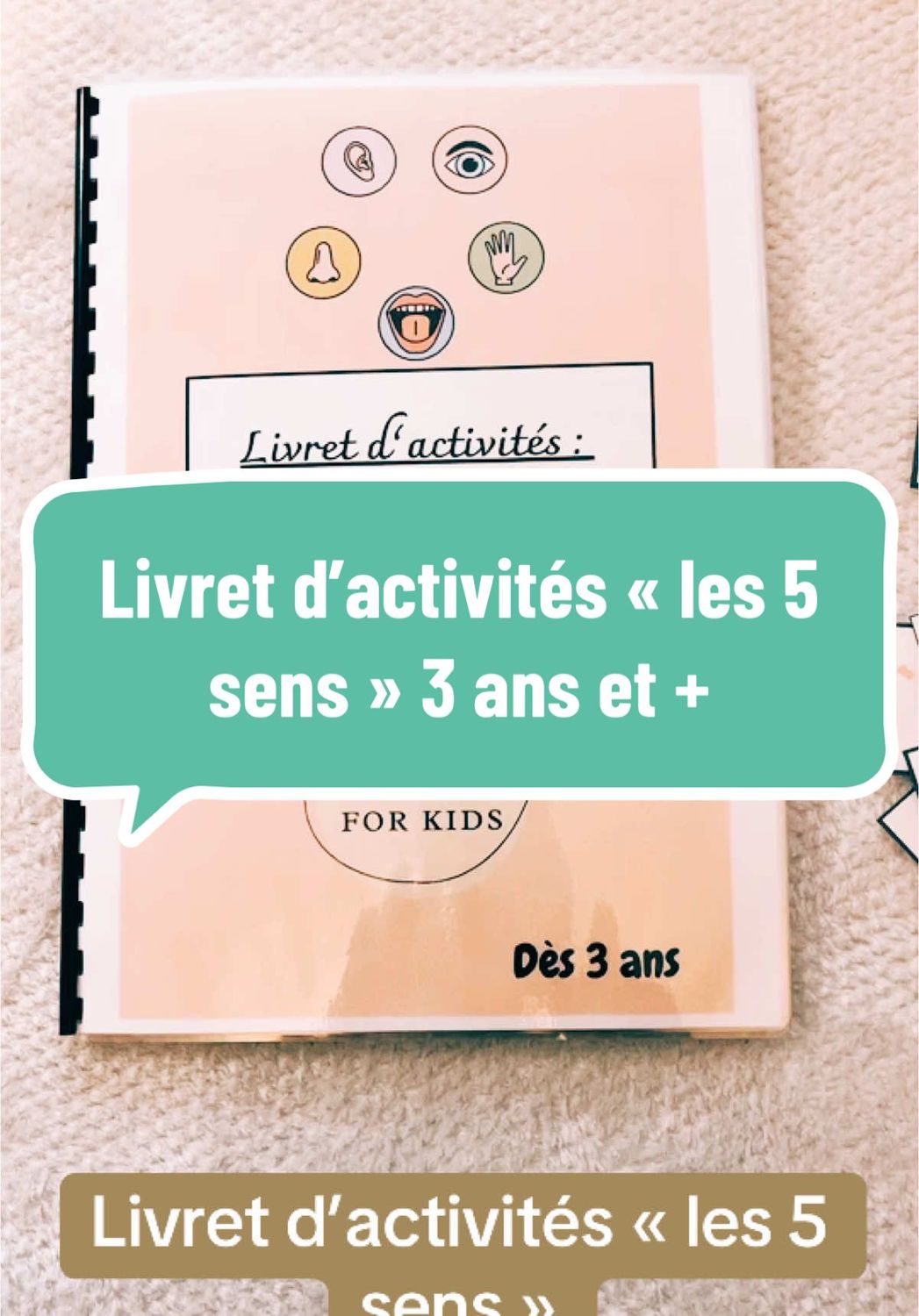 Livret d’activité les 5 sens