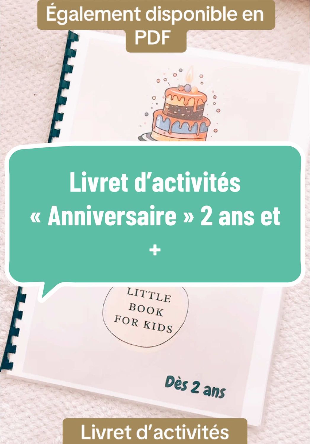 Livret d’activité « Anniversaire »