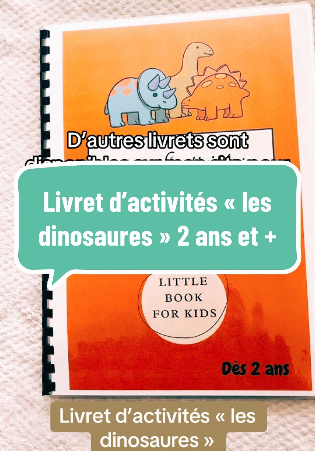 Livret d’activité « les dinosaures »