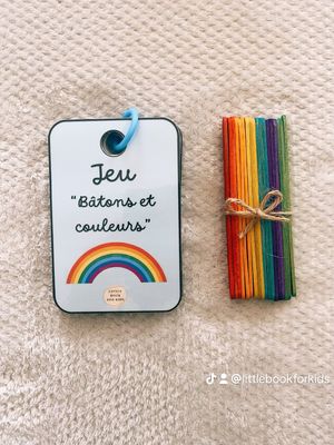 Jeu « Bâtons et couleurs » PDF