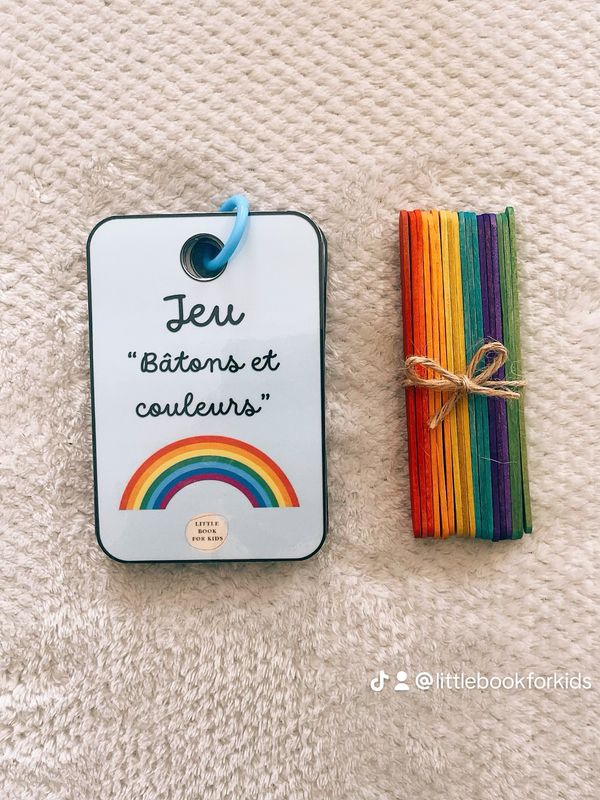Jeu « Bâtons et couleurs »