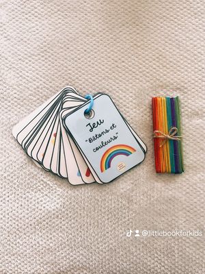 Jeu « Bâtons et couleurs » PDF