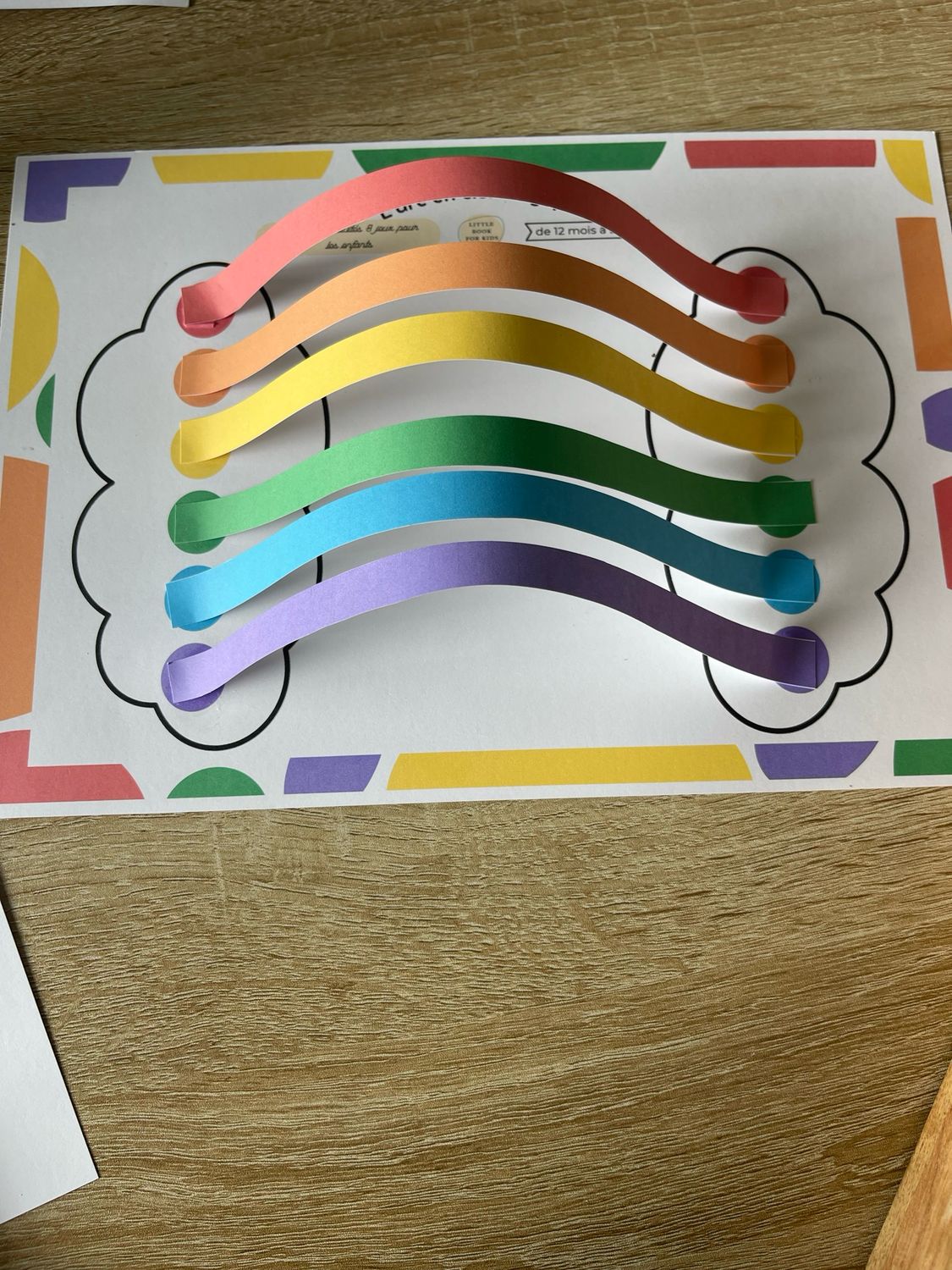Kit d’activités « l’arc en ciel magique »