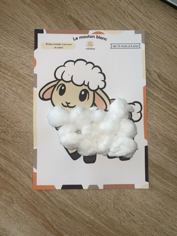 Kit d’activités « le mouton blanc »
