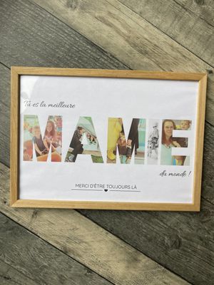 Cadre personnalisé - MAMIE Cadre personnalisé - MAMIE