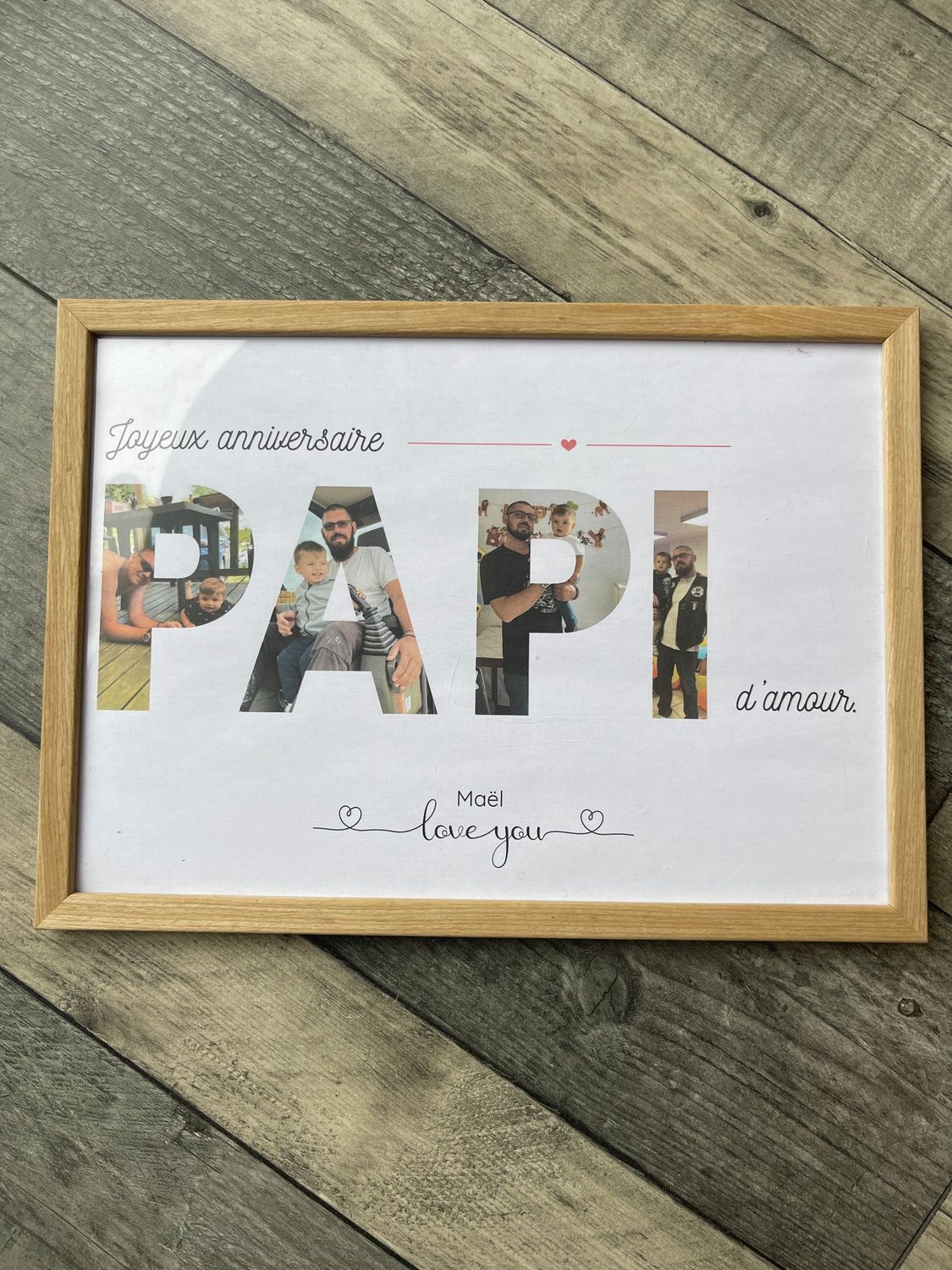 Cadre personnalisé - PAPI