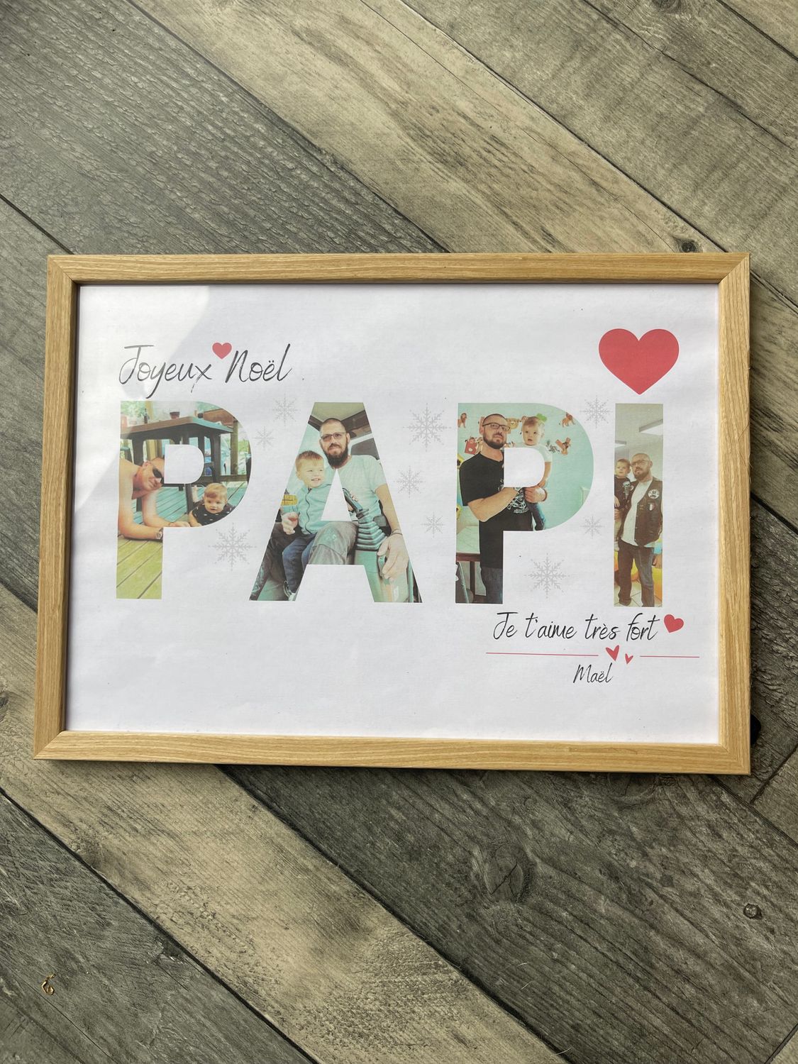 Cadre personnalisé - PAPI