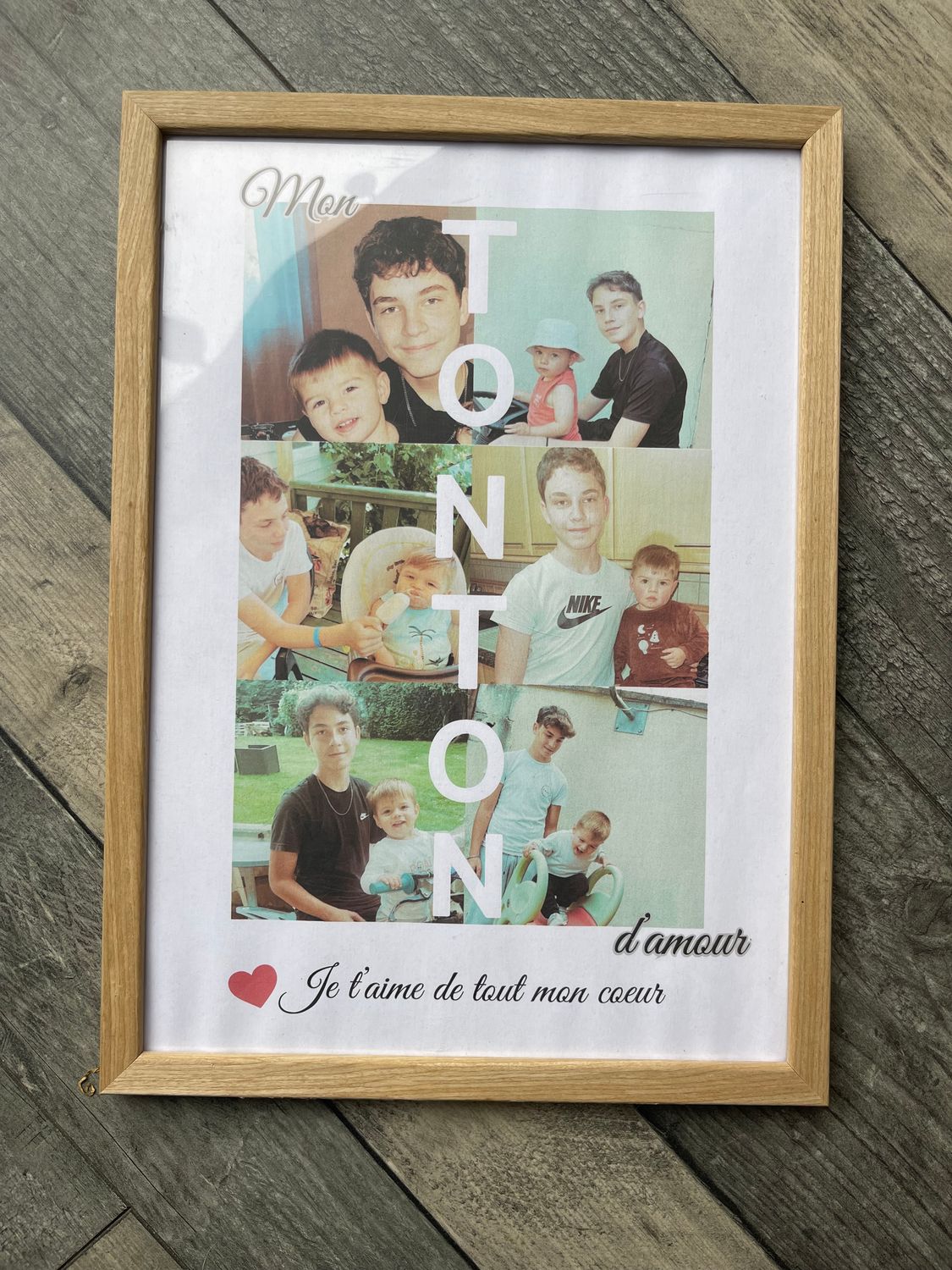 Cadre personnalisé - TONTON