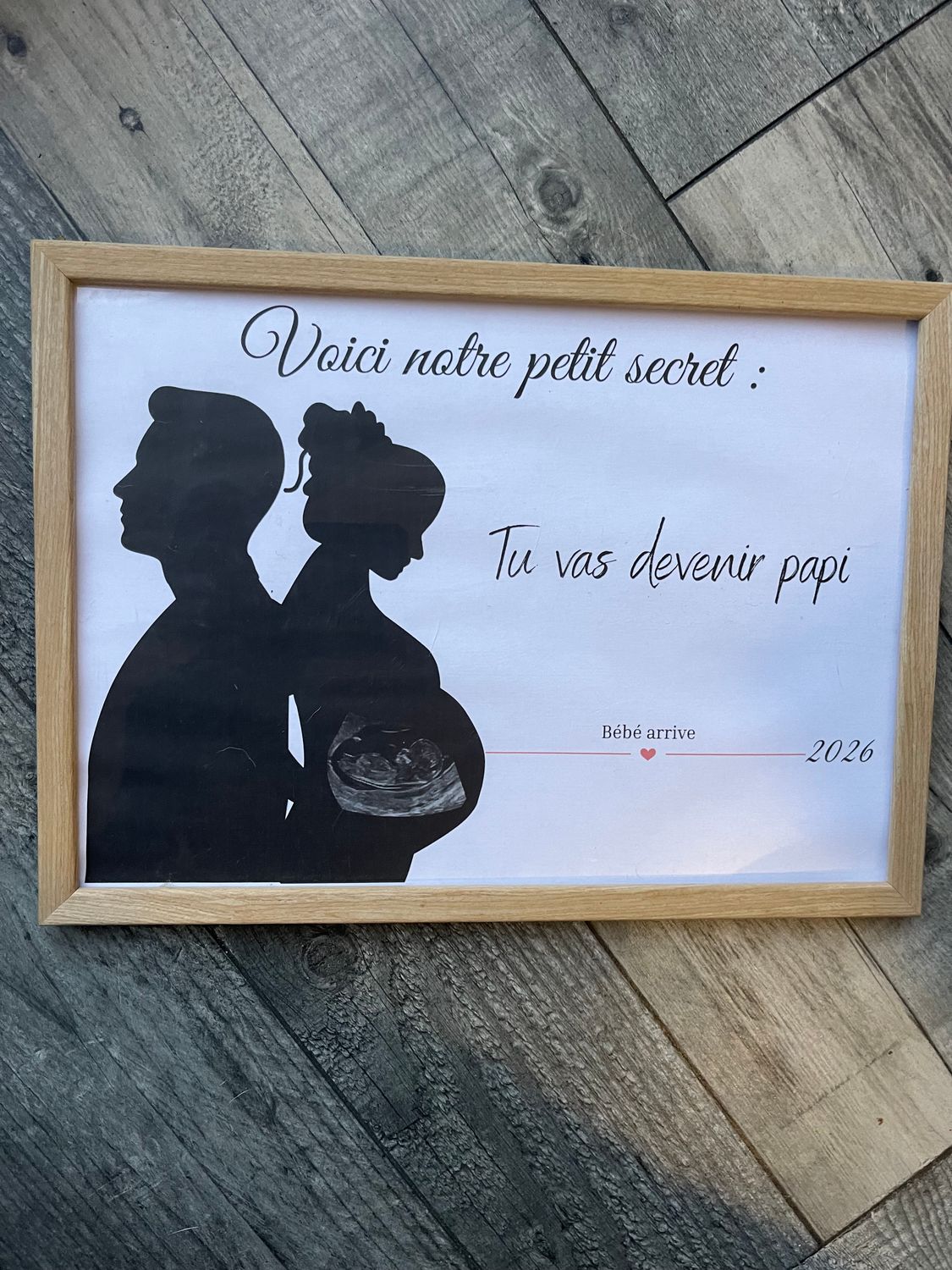 Cadre personnalisé - ECHOGRAPHIE