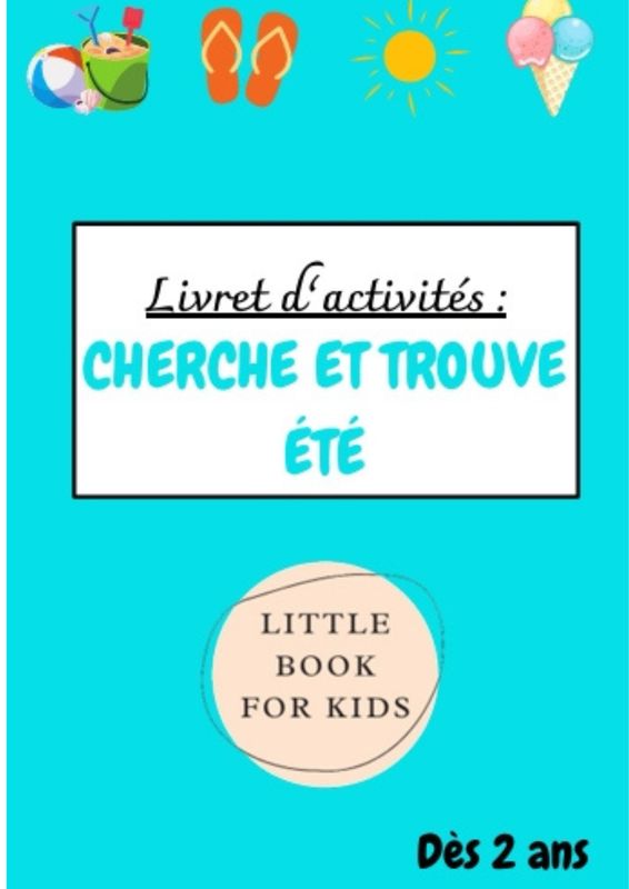 Livret d’activité « cherche et trouve été »