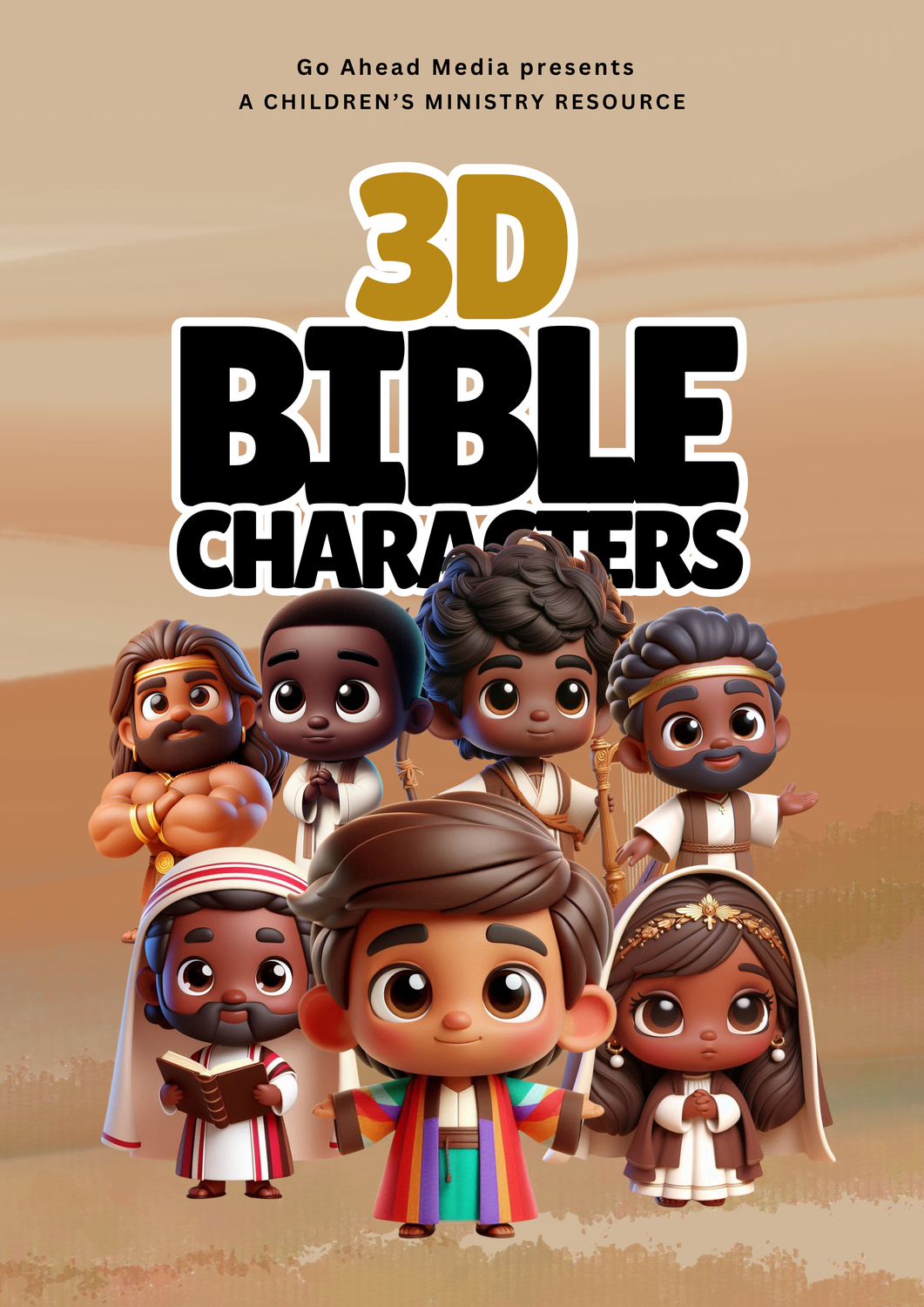 3D Bible Characters Vol. 1