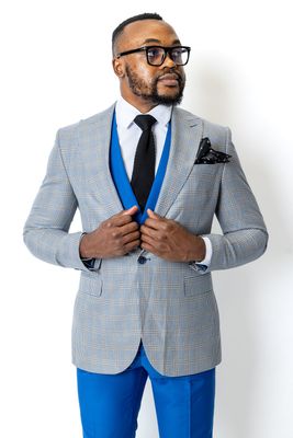 Franck La Scelta 100% Wool Tailored Made Ready-Wear Suite