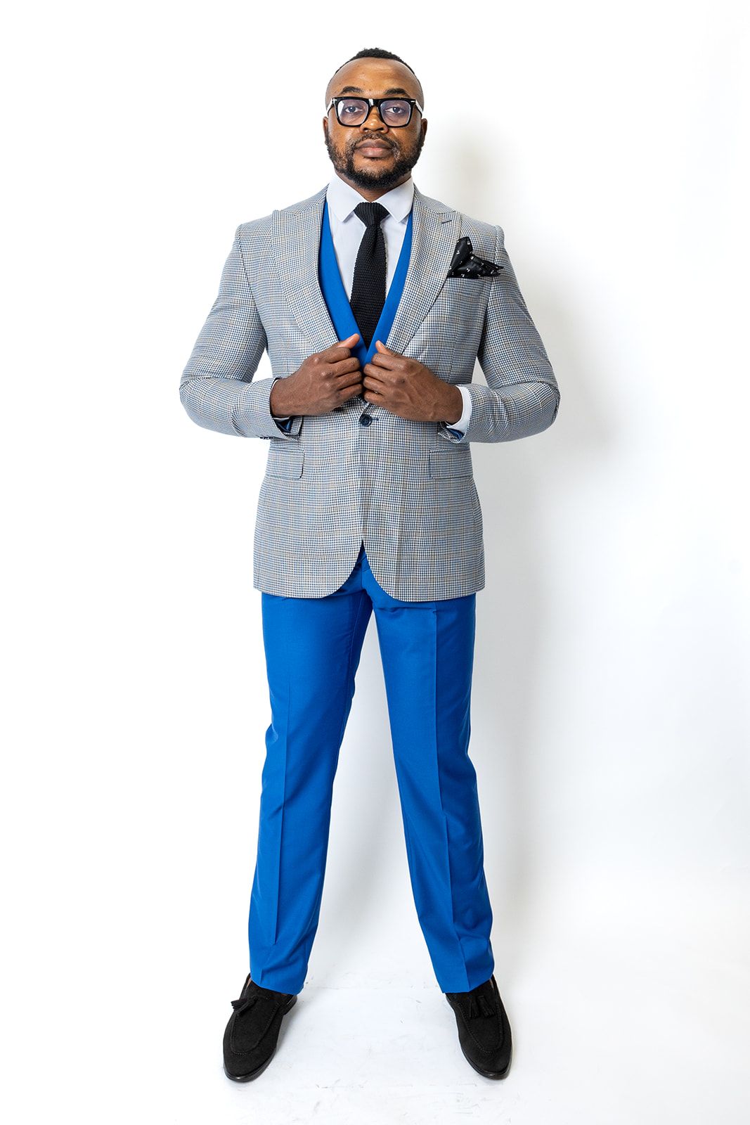 Franck La Scelta 100% Wool Tailored Made Ready-Wear Suite