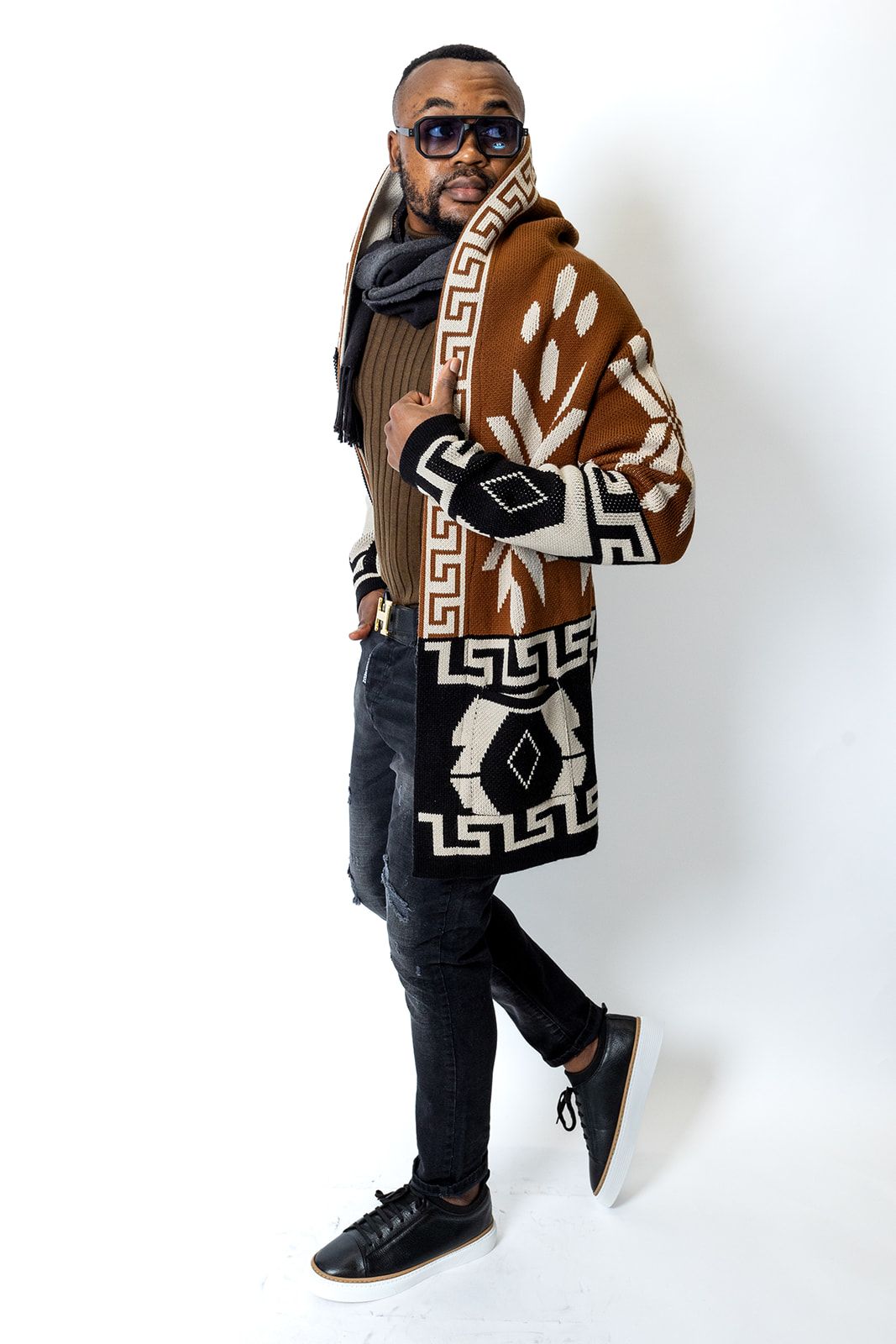 Classic Cardigan 100% Wool