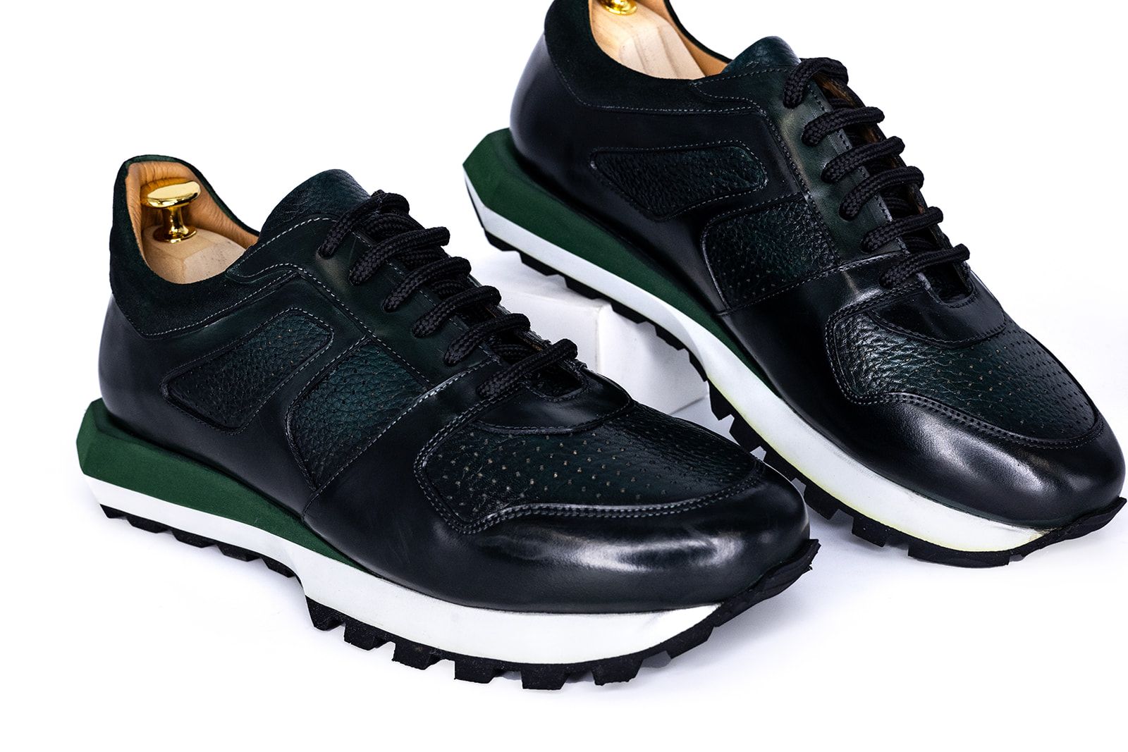 FLS Handmade Calf Leather Euro Craftsman Sneakers