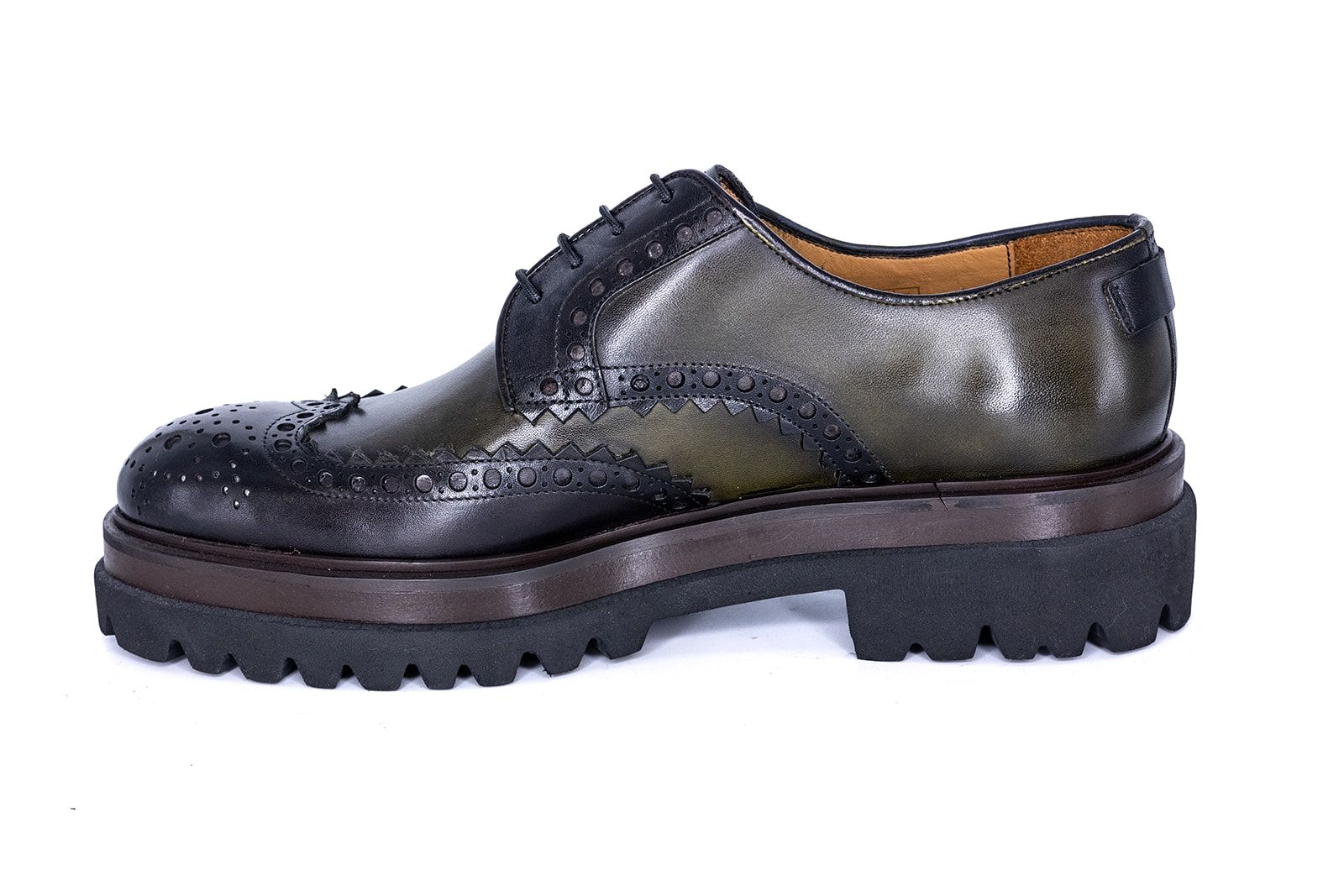 Franck La Scelta Oxford Wingtip Handmade (Olive)