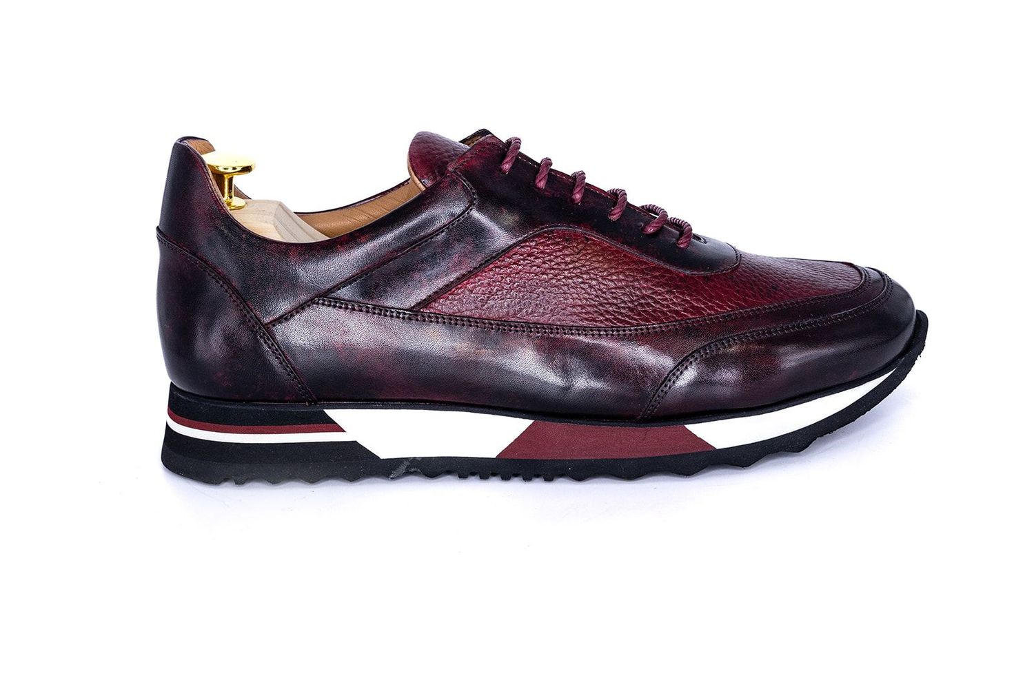 Franck La Scelta`s Gentleman Sneakers( genuine leather)
