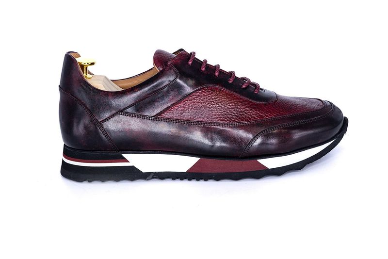 Franck La Scelta`s Gentleman Sneakers( genuine leather)